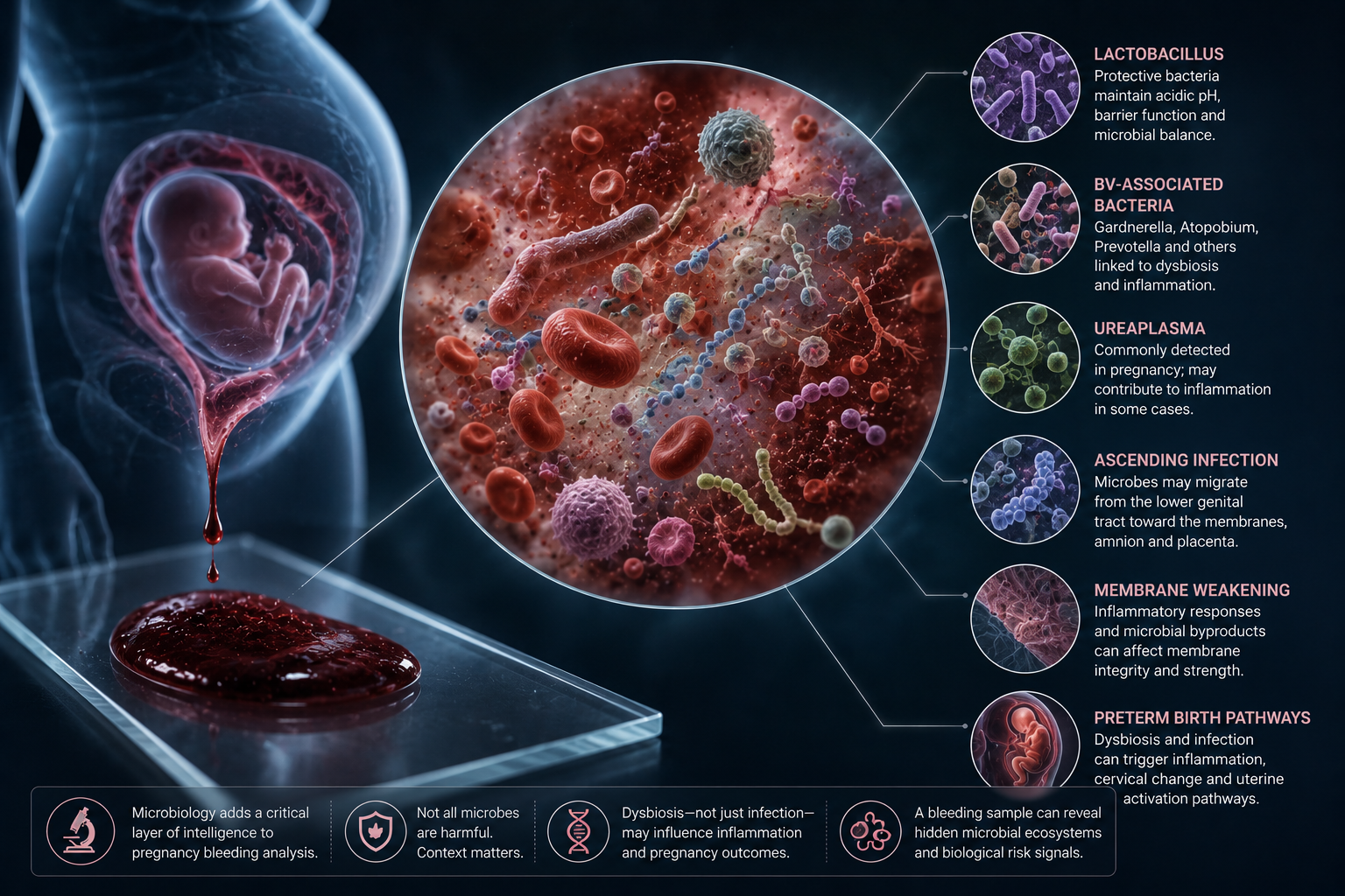 Featured image for “The Microbiome Hidden in Pregnancy Bleeding”